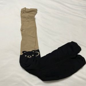 Bear tights pantyhose. Worn a few times. Still in great condition